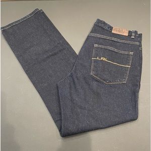 Ralph Lauren LRL Denim High Rise Classic Straight Jeans  Size 12